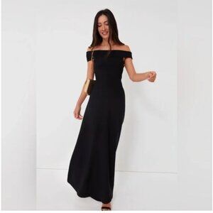 Staud x Tuckernuck Artistry off shoulder dress in black • Medium